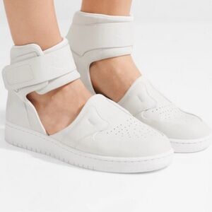 Nike AIR JORDAN 1 Lover XX White/Off White Ankle Strap Sneakers